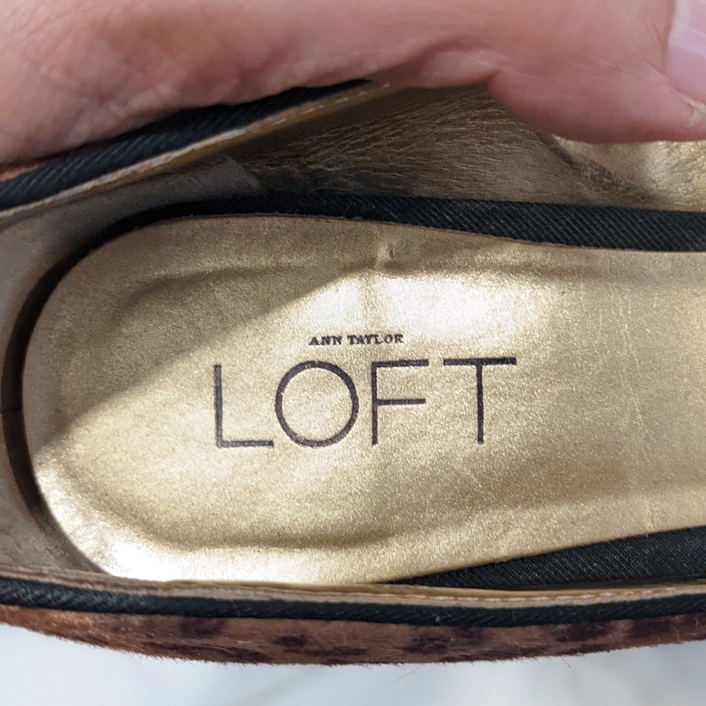 Leopard print heels by Loft - Picture 6 of 14